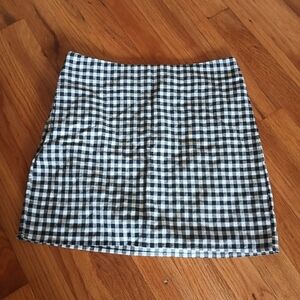 Checkered Skirt